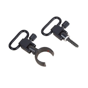 Juego de eslabones giratorios tácticos de aleación chapada en negro de liberación rápida, kit QD de acero de 1 pulgada para caza al aire libre 12GA - Product Image 2