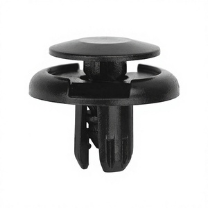 Clips de protection de carter pour Toyota, 91512-SX0-003, plastique noir POM, pour pare-chocs avant Prado LC120 2003-2009 - Product Image 1