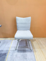 Ensemble de 2 chaises d'appoint avec accoudoir pivotant moderne au design de base en métal pour la maison, le bureau, la cuisine, la salle de sport et la salle de bain pour le parc.
