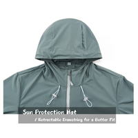 Veste imperméable en tissu coupe-vent ultra-légère à séchage rapide pour le vélo, la course à pied, les sports de plein air, veste de pluie imperméable pour hommes