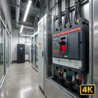 Disjoncteur Schneider MCCB ComPacT NSXseries NSX100N TMD 100 3P3D F 4P3D 4P4D 100A/160A/250A 16A-250A Original 50kA Capacité de coupure