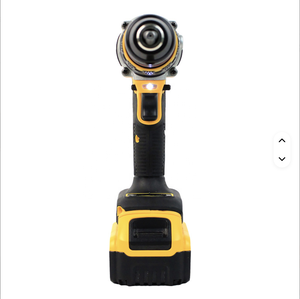 Perceuse à percussion électrique sans fil puissante à vitesse variable avec moteur sans balais 13 mm, kit d'outils de perçage OEM - Product Image 5