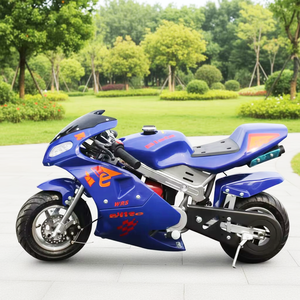 Mini moto de poche 49cc 2 temps refroidie par <span class=keywords><strong>air</strong></span> avec phares LED avant, vitesse maximale de 40-60 km/h - Product Image 2