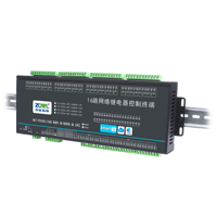 Módulo de E/S Remoto Ethernet de 16 Canales, Controlador de Relés con 8 Entradas Analógicas, Modbus TCP RTU RS485 CAN