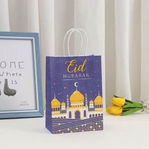 Chengrui New Moon Festival Cartoon Star Gift Bag Classic Style Kraft Material for <b>Candy</b> Birthday Castle Souvenir Wholesale - Product Image 3