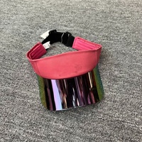 Topi Visor Putih Hitam Pink Airlift Solar Visor Caps Pelindung Sinar UV Topi Visor Hard Top Flapper Yoga