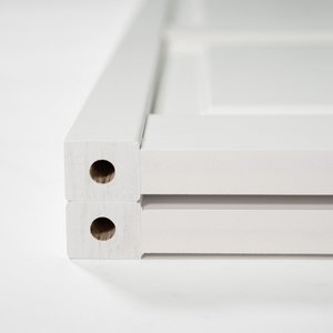 Porta Pieghevole All'ingrosso a Buon Prezzo, <span class=keywords><strong>Porte</strong></span> Bi-Fold, Porta Avvolgibile in Legno Verniciato con Lamelle, Porta Pieghevole in Legno - Product Image 4