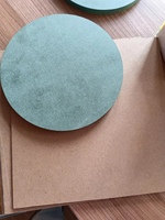 Panneau de sublimation rond de 12 "à sublimation en MDF de 10" Panneaux muraux vierges Plaque en bois personnalisée