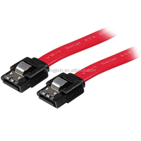 Kabel SATA 7Pin Merah 20 30 40 50CM untuk Hard Disk Sata HDD, Kabel Daya, Customized Dauble PC Serial ATA