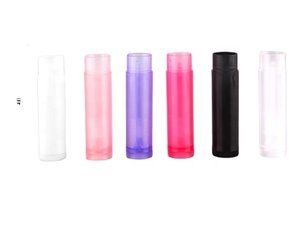 Empty Cosmetic Container Travel Refillable Bottle Plastic Chapstick Lip <b>Gloss</b> Tubes Lip Balm Tubes Lipstick Container - Product Image 5