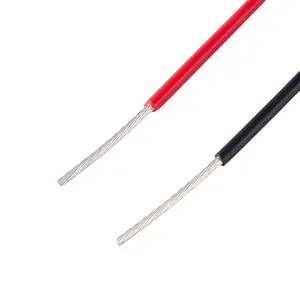 DingZun Cable Expert UL1911 PFA PTFE-Draht 10 12 14 16 18 20 22 AWG 24AWG 30KV Silber Kupfer Hochspannung isolierter Draht