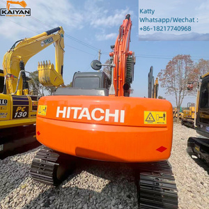 รถขุดไฮดรอลิกแบบตีนตะขาบมือสอง Hitachi ZX130 น้ำหนัก 13 ตัน สภาพการทำงานดีเยี่ยม รถขุดขนาดกลาง รถขุดสำหรับขาย - Product Image 3