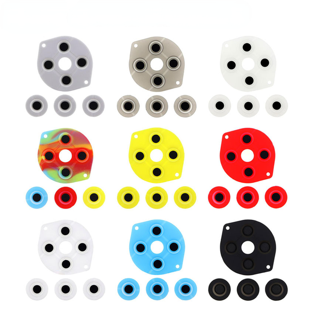 NSLikey Replacement for SEGA GameGear Controller Conductive Rubber Button Silicone Pad
