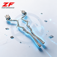 Échappement Catback Valvetronic en Acier Inoxydable pour Mercedes-Benz GLS450 X167 avec Silencieux à Valve - Accessoires Auto