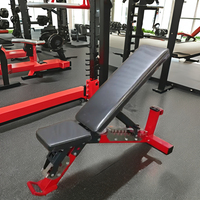Banc de musculation réglable de style Rogue, robuste, pour usage commercial, inclinable, plat et déclinable, pour la maison et les clubs de fitness
