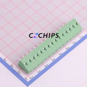 DB128V-5.0-15P-GN-S <b>Screw</b> Terminal <b>Block</b> Through hole Component (THT),P=5mm Connector 1x15P 5mm Green Through Hole - Product Image 2