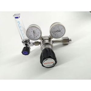 Single-Stage Diafragma Reguladores Pressão Aço Inoxidável Manual O2 <span class=keywords><strong>CO2</strong></span> Reguladores Gás Ácidos Geral - Product Image 3