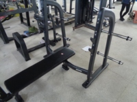 Banc de musculation en acier robuste 3-en-1 pour presse à pectoraux et presse à dos, équipement de gym commercial, banc plat pour salle de sport
