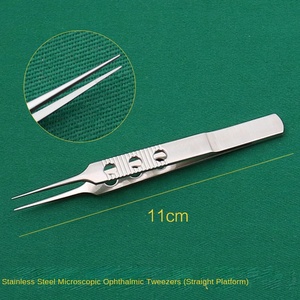 คีมไมโครสำหรับการผ่าตัดโรคตาและการรักษาทางการแพทย์ที่มีการบุกรุกขั้นต่ำ4มม. ใช้ซ้ำได้ - Product Image 5