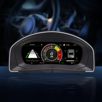 Tableau de bord numérique sans fil CarPlay Android Auto pour VW Scirocco EOS 2010-2016 Sagitar 2011 Panneau d'instrument Cockpit