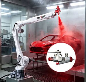 Robot de pulvérisation entièrement automatique de qualité industrielle, bras robotisé de pulvérisation de peinture de haute précision, fonctionnement sans programmation, charge utile de 10 kg - Product Image 1