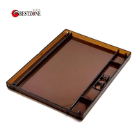 Porte Fenêtre en PC Transparente 197,5 mm * 157 mm pour Casiers de Téléphones Cellulaires Distributeurs Automatiques