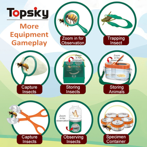 Mới Nhất Mini Ống Nhòm Đồ Chơi Cho Trẻ Em Khoa Học Cụ Quang Học Côn Trùng <span class=keywords><strong>Catcher</strong></span> Cho Cắm Trại Ngoài Trời Và Thiên Nhiên Thăm Dò - Product Image 6