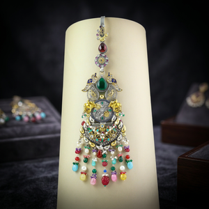 Exquisitos diseños de oro, conjunto de joyería tradicional Juda, elegancia perfectamente elaborada para bodas, colgantes y dijes de moda especiales - Product Image 2