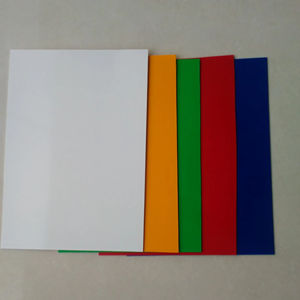 5mm 6mm厚カスタムABS素材2色プレート - Product Image 1