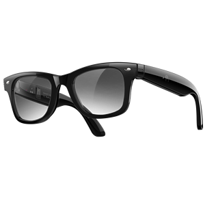 Lunettes intelligentes IA W300UV : Détection UV, appels, musique, température corporelle, mode multisports, <span class=keywords><strong>traduction</strong></span> IA W300 - Product Image 3