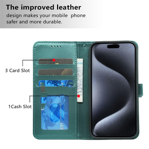 Étuis portefeuille magnétiques avec support pour Samsung S26, S25 Edge, S24 <span class=keywords><strong>FE</strong></span>, S23, S22, <span class=keywords><strong>S21</strong></span> Ultra – <span class=keywords><strong>Coque</strong></span> de protection pour téléphone - Product Image 3