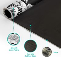 Alfombrilla de ratón para juegos blanca con contorno topográfico MIO, alfombrilla de escritorio grande XL, Base de goma antideslizante, líneas de mapa geográfico para interiores, MIO extendido