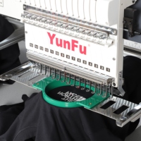 Nouvelle machine à broder informatisée à 2 têtes, 12-15 aiguilles, composants principaux du moteur Dahao, utilisation domestique