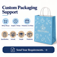 Sacs en papier kraft personnalisés avec poignées torsadées et logo en relief pour l'emballage à emporter des cafés, commandes personnalisées en gros