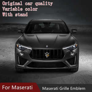 Trident <span class=keywords><strong>Logo</strong></span> CoversBadge avant emblème garde-boue Grille Badge pare-chocs voiture <span class=keywords><strong>Logo</strong></span> pour <span class=keywords><strong>Maserati</strong></span> Ghibli Levante Quattroporte GT - Product Image 6