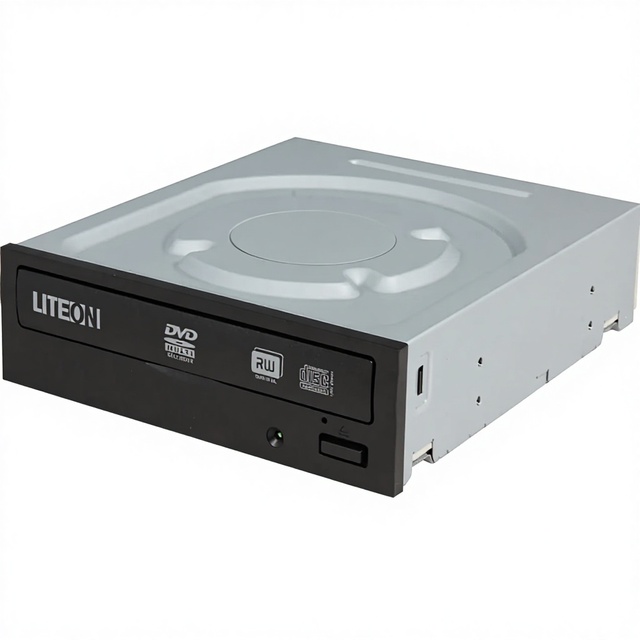 LITE-ON IHAS324-07 24X Internal SATA DVD Writer 16X DVD-ROM 48X CD-ROM 24X DVD+R 8X DVD+RW