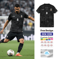 HOSTARON Vente en gros de maillots de football rétro respirants de haute qualité, design personnalisé, uniforme d'équipe de football, maillot de football pour hommes