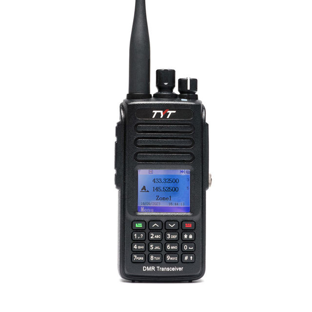 TYT MD-UV390 PLUS 10W  AES256 Encryption DMR Digital Radio IP67 Dual Band VHF UHF 136-174&400-480mhz Walkie Talkie Long Range