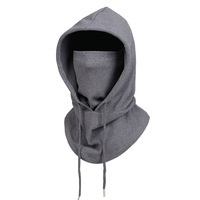 Cagoule polaire thermique de haute qualité pour cyclisme et moto, style capuche intégrale, vente en gros