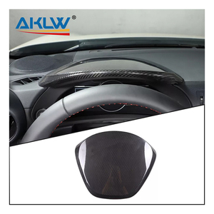 Bất sợi carbon xe trung tâm giao diện điều khiển Bảng điều khiển Bảng điều khiển Shading Panel trang trí bìa cho Subaru Brz 2022 xe nội thất phụ kiện - Product Image 1