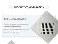 Cabines de travail partagées multifonctions pour 4 personnes avec système de ventilation, structure en aluminium, insonorisées, cabine d'enregistrement