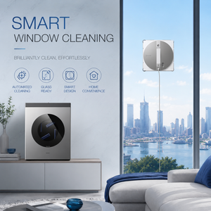 หุ่นยนต์ทำความสะอาดกระจกอัจฉริยะ ECOVACS WINBOT W3 OMNI พร้อมสถานีล้างแบบ Vortex, ระบบทำความสะอาดแผ่นกรองอัตโนมัติ, ควบคุมผ่านแอป - Product Image 1