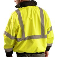 Giacche Riflettenti Invernali di Sicurezza Stradale Hi-Vis Disponibili Come Campione - Giacca da Lavoro per Congelatori