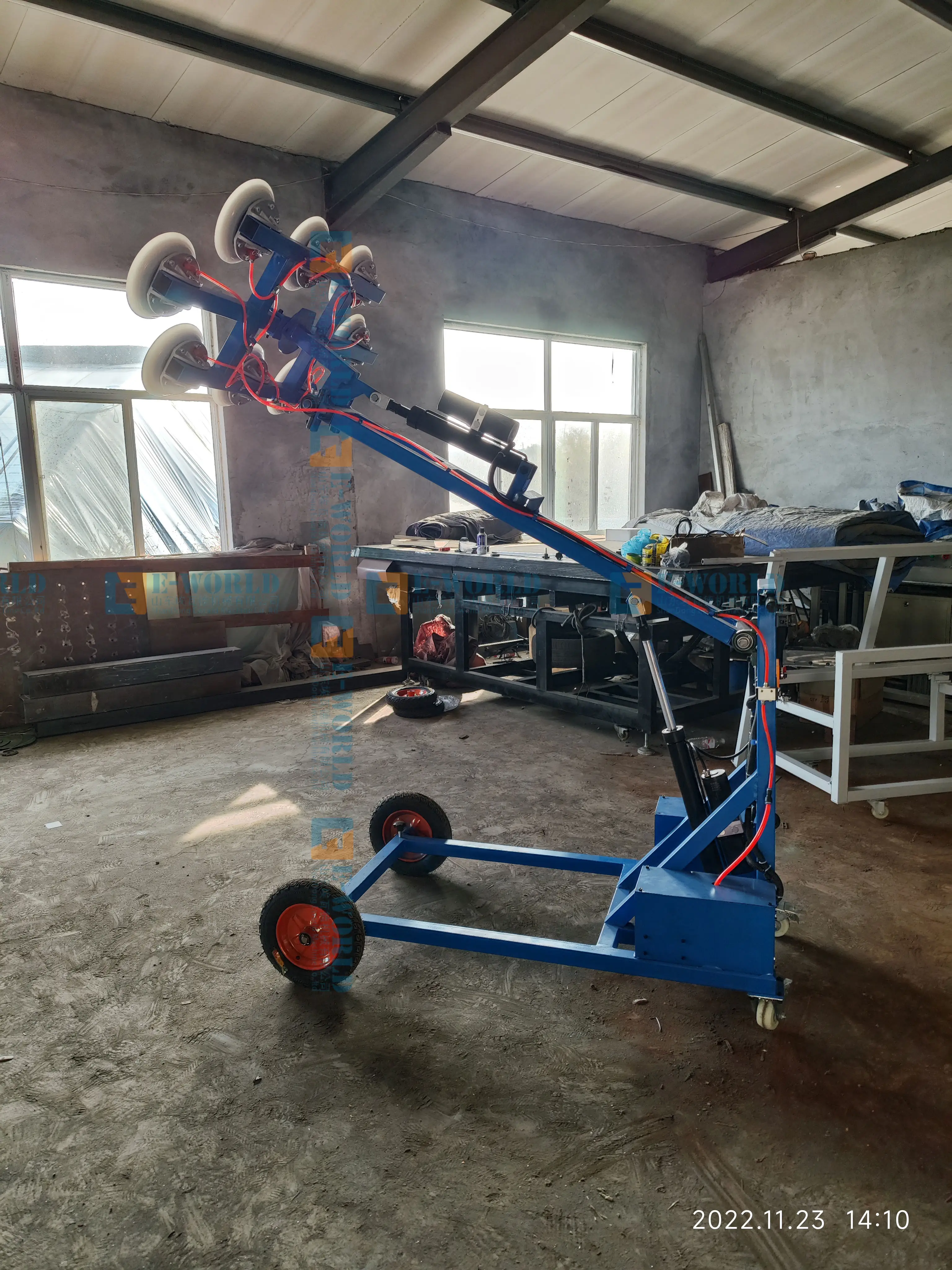 New Design Vertical/Horizontal Handling 400kg Vacuum Glass Lifting Machine/Suction Cup Vacuum Glass Lifter