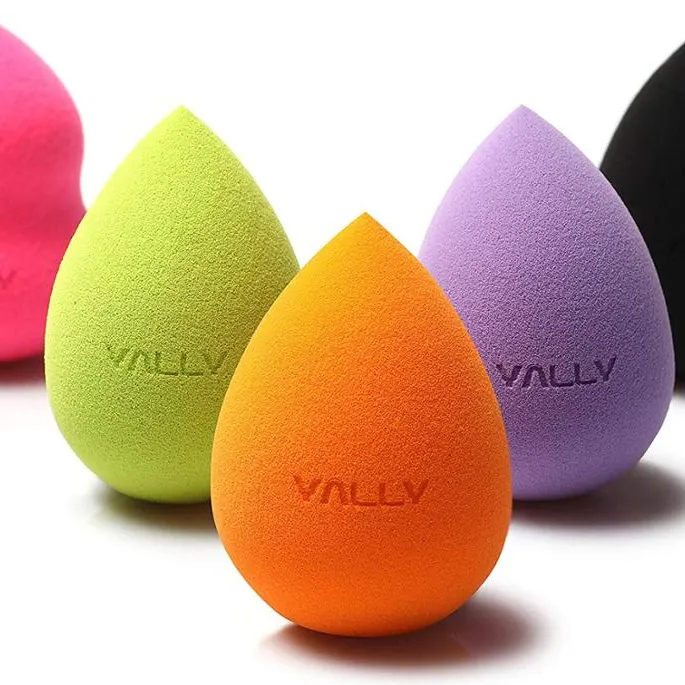 Custom logo high quality super soft latex free cosmetic make up sponge private label beauty cosmetic packaging makeup blender