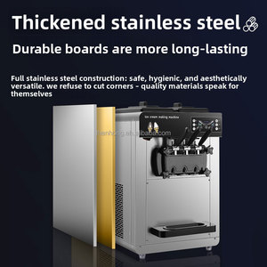 Macchina Commerciale Automatica per Gelato Soft <span class=keywords><strong>a</strong></span> Tre Gusti con Funzione di Gonfiatura, Alta Produttività, Nuova Condizione - Product Image 6