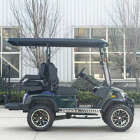 Voiturette de golf électrique DC-H-F2+2, modèle de chasse rehaussé, 4 places, personnalisable, avec les dernières technologies