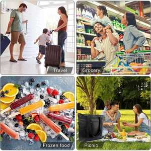 Bolsa Térmica Grande para Compras, Viajes, Playa y Entrega de Alimentos, Gran Venta 2023 - Product Image 2