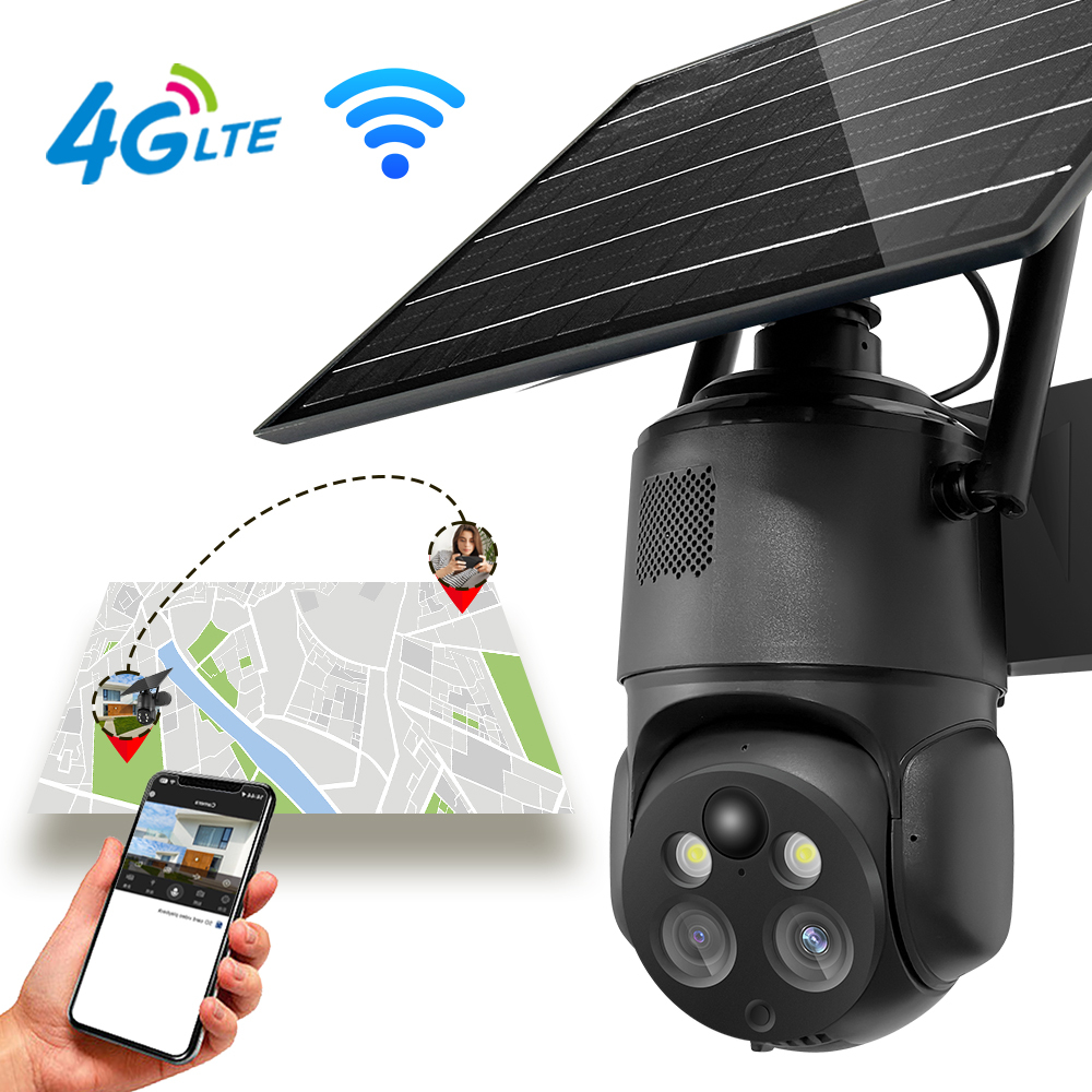 Solar Camera Outdoor 8W Wireless Solar Security Cameras 4G 4MP · image 4