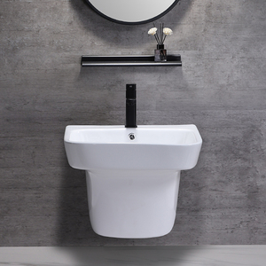 Rettangolare cina casa bianco sanitari in ceramica da parete appeso bacino volto a parete lavaggio a mano bacino del lavandino del <span class=keywords><strong>bagno</strong></span> - Product Image 6